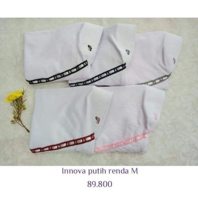 Jual kerudung Rabanni Innova renda warna | Shopee Indonesia