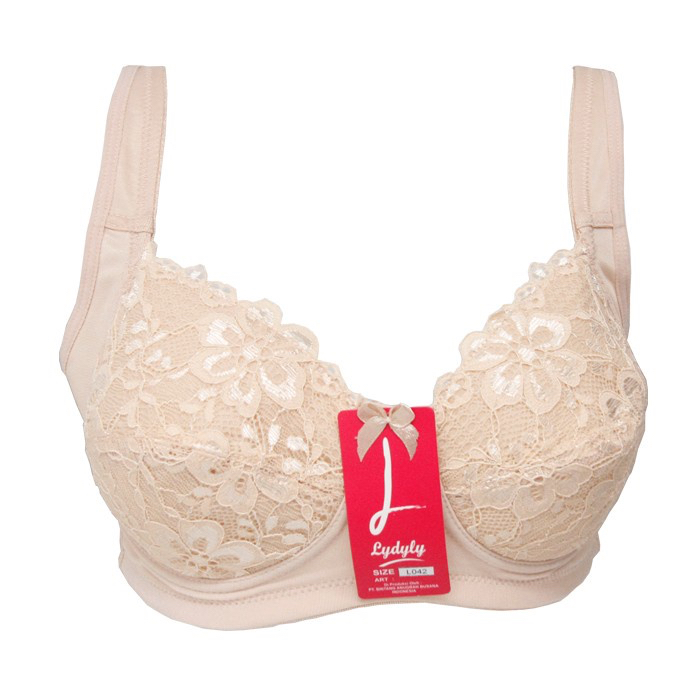 Jual Lidily Lydyly Bra Brukat Renda Cup B Tanpa Kawat Tanpa Busa Wanita ...