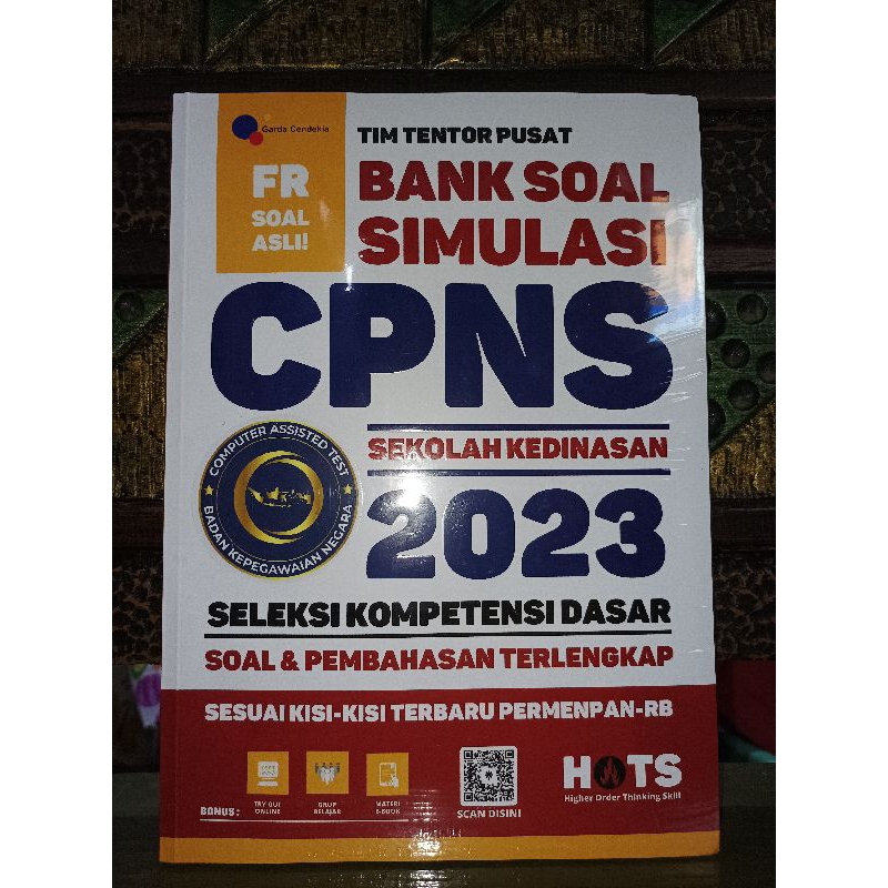 Jual Buku Ori Bank Soal Taktis CPNS 2023/2024 SKD SKB Bank Soal ...