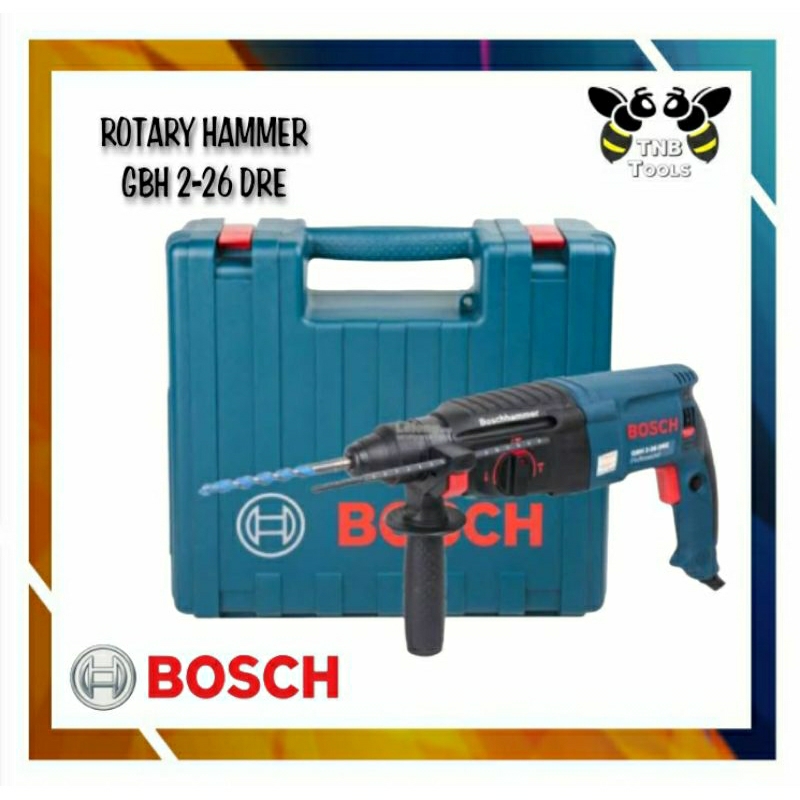 Jual BOSCH Rotary Hammer GBH 2-26 DRE | Mesin Bor Bobok | Shopee Indonesia