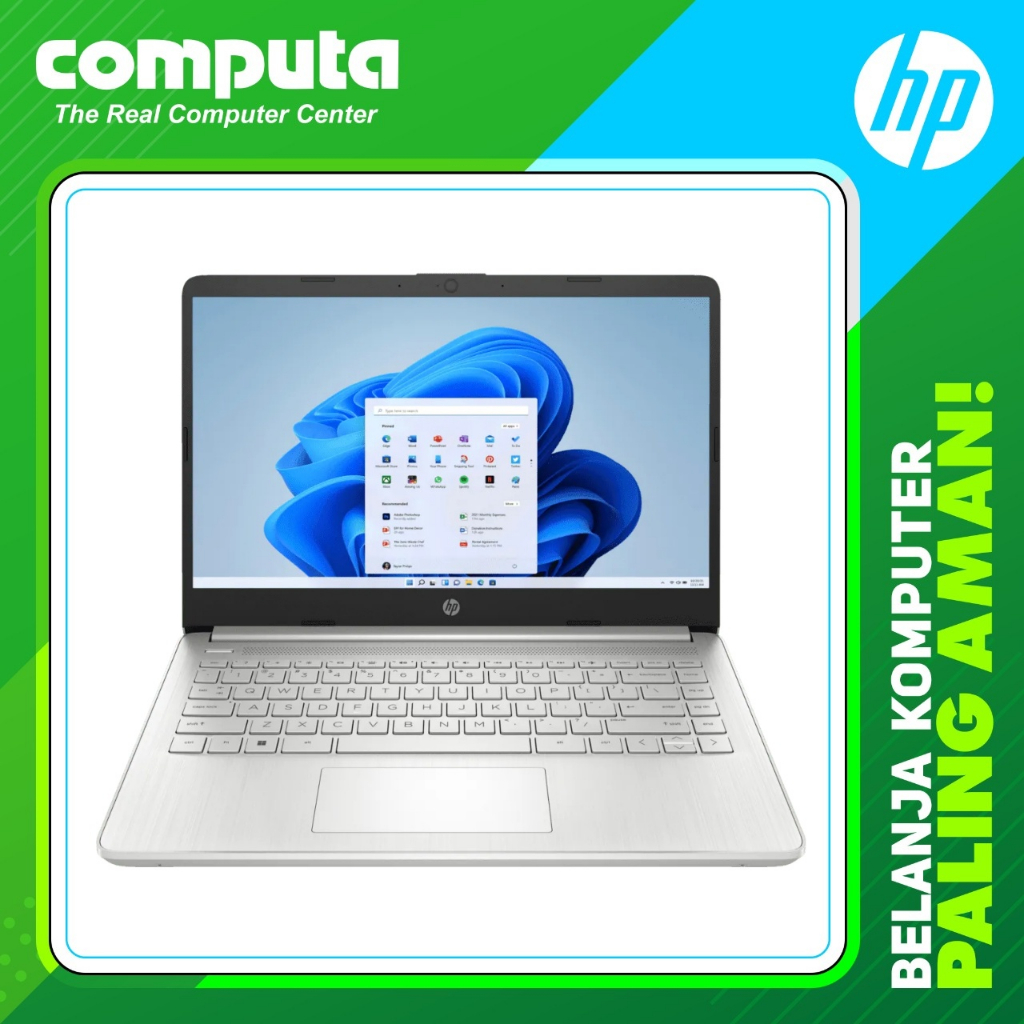 Jual HP 14 inch Laptop 14sdq5115TU i31215U 4GB 512GB SSD 14 FHD