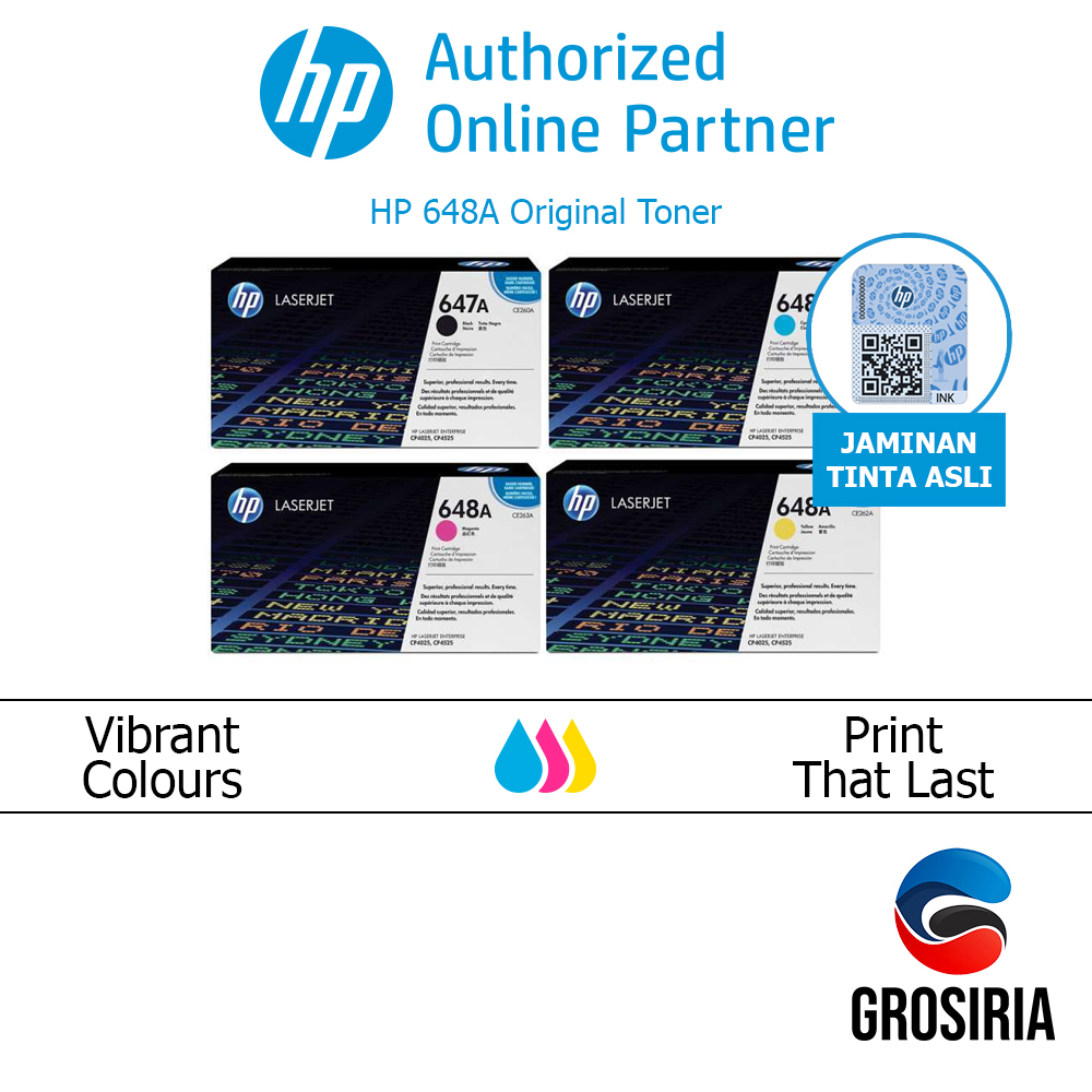 HP Toner LaserJet 647A 648A Original