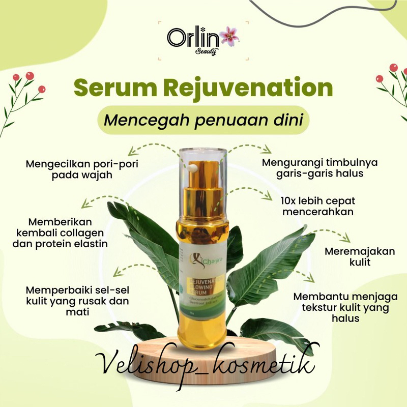 Jual ORLIN BEAUTY / SERUM REJUVENATION / SERUM WHITENING / ORLIN BEAUTY