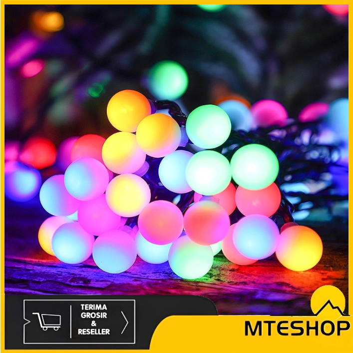 Jual Mte Lampu Tumblr Bola Anggur Lampu Tumblr Motif Meter Lampu Hias Natal Shopee Indonesia