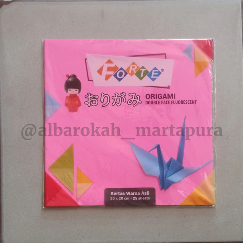Jual TAB | Forte kertas origami berbagai ukuran isi 25 pcs | Shopee ...