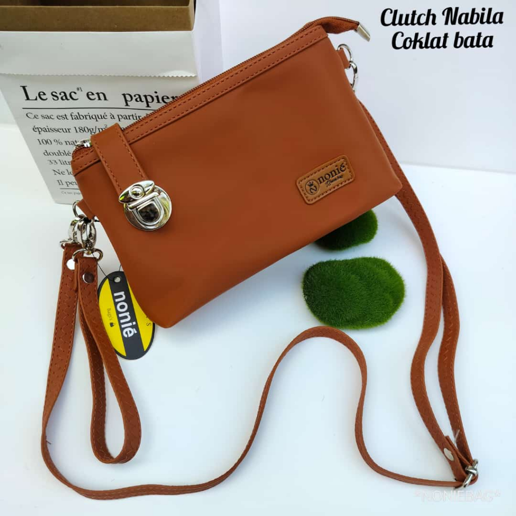 SLINGBAG CLUTCH NABILA NONIE TAS SLEMPANG HARGA MURAH KUALITAS PREMIUM