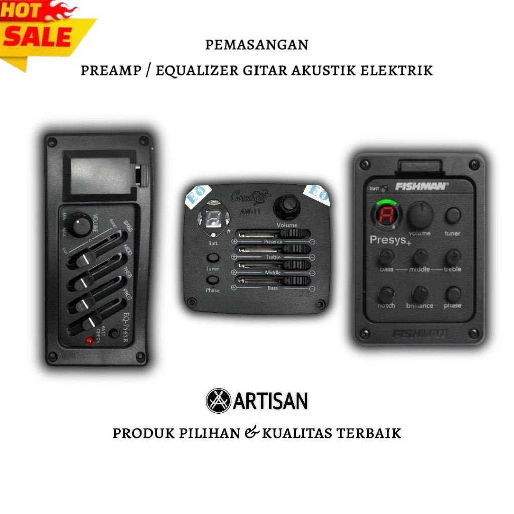 Jual PEMASANGAN PREAMP / EQ GITAR AKUSTIK Shopee Indonesia