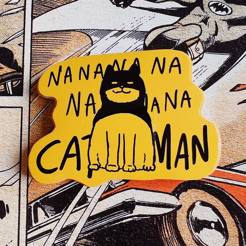 Jual Catman - Vinyl Sticker | Shopee Indonesia