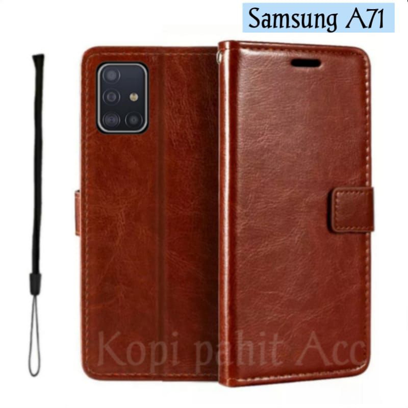 Jual Case Untuk Hp Samsung Galaxy A71 Flip Cover Wallet Sarung Hp