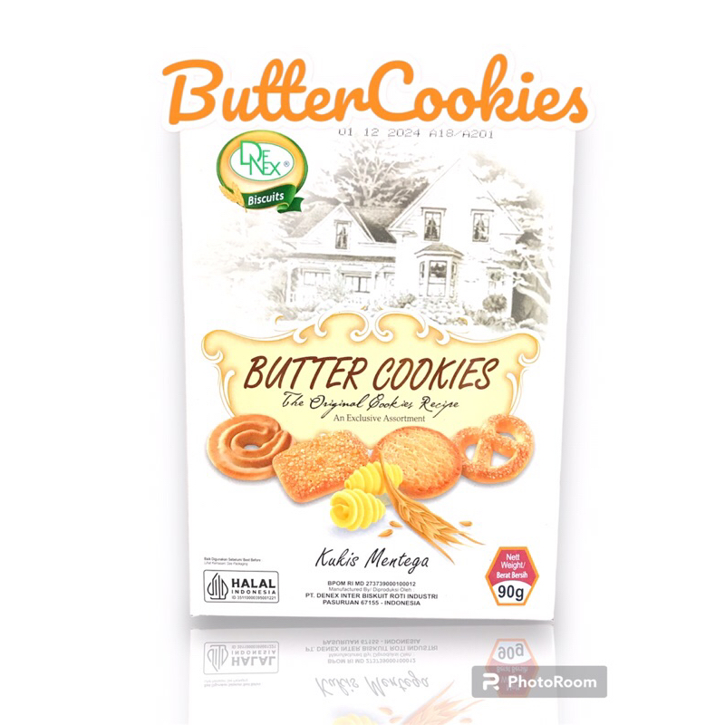 Jual Butter Cookies monde denex/ Wafer Roll Denex 90gr / hampers