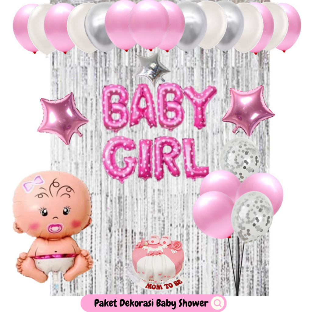 Jual Paket Dekorasi Baby Shower Shopee Indonesia