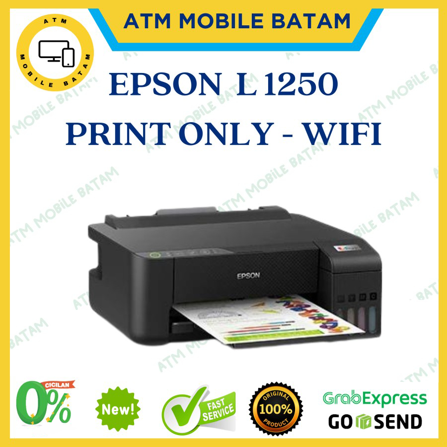 Jual Printer Epson L1250 Print Only Wifi Garansi Resmi Shopee Indonesia 1221