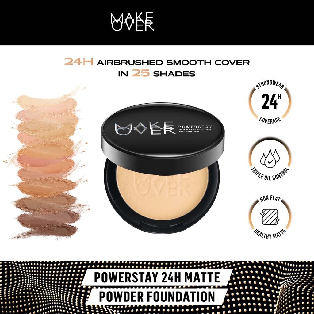 MAKE OVER Powerstay Matte Powder Foundation