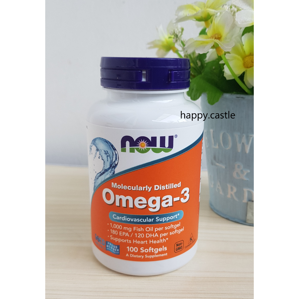 Jual NOW OMEGA 3 100 SOFTGELS | Shopee Indonesia