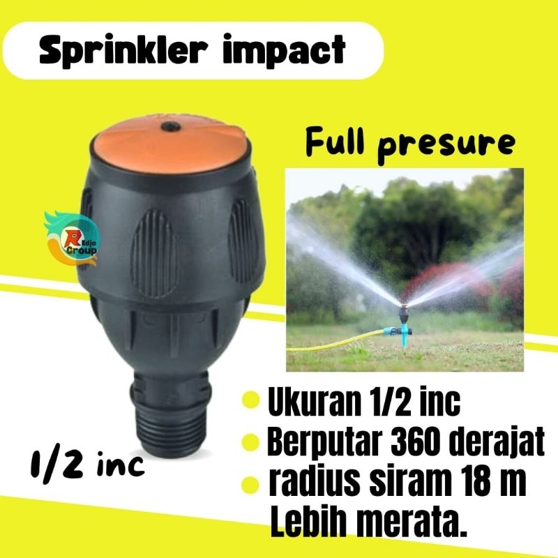 SPRINKLER IMPAC BOLA BERPUTAR 360 DRAJAT ALAT SIRAM PERTANIAN
