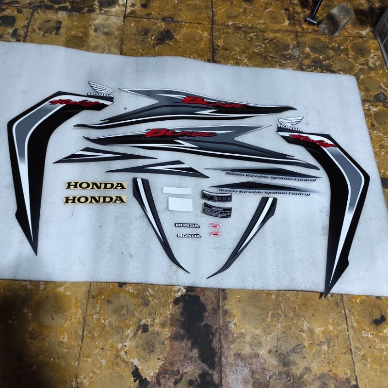 Jual Stiker Stripping Striping Decal Graphic Polet Honda Blade 110