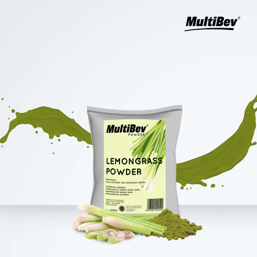 Jual MULTIBEV Lemon Grass Powder - Bubuk Serai 1 kg | Shopee Indonesia