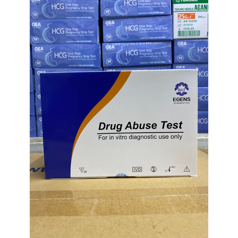 Jual Drug Abuse Test Multi 5 Parameter 1 box isi 25 pcs merek egens