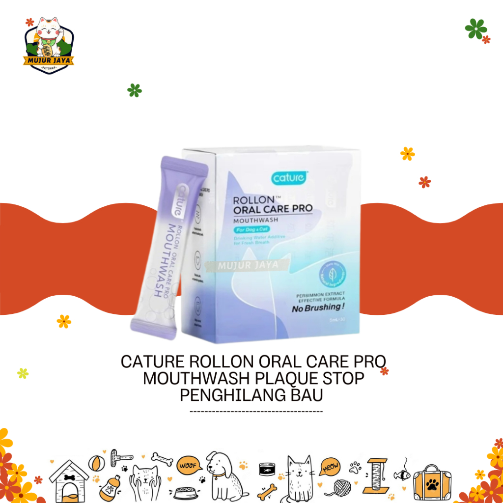 Jual Cature Rollon Pro Mouthwash Plaque Stop Penghilang Bau Oral Care