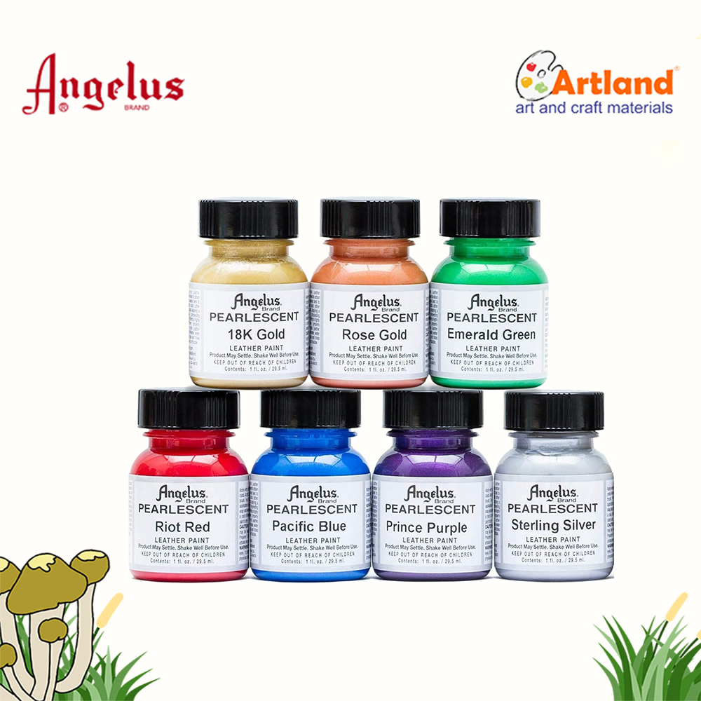 Jual Angelus Pearlescent Paint 1oz // Cat Sepatu // Cat Tas | Shopee ...