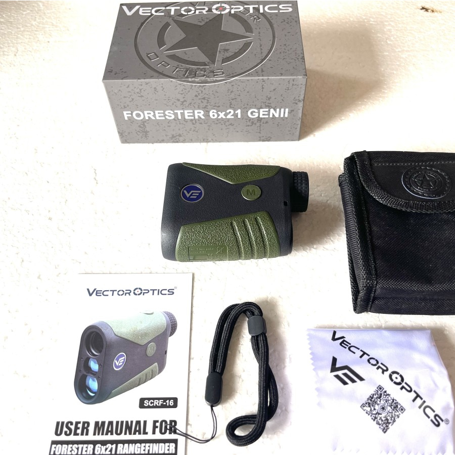 Jual RANGE FINDER VECTOR FORESTER 6x21 gen II 1500 meter | Shopee Indonesia