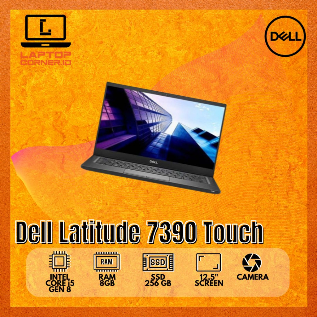 Jual Laptop Dell Latitude 7390 Touch Core I5 Gen 8 Ram 8gb Ssd 256gb