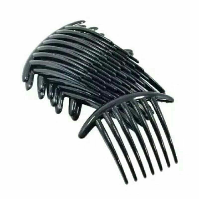 Jual sirkam sanggul tebal polos hitam | Shopee Indonesia