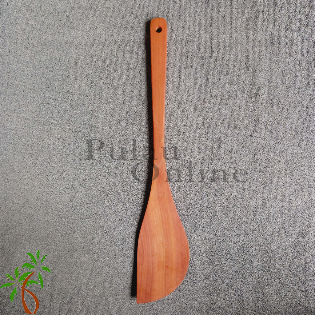 Jual Spatula Kayu Sawo Panjang Sutil Kayu Sawo Spatula Panjang