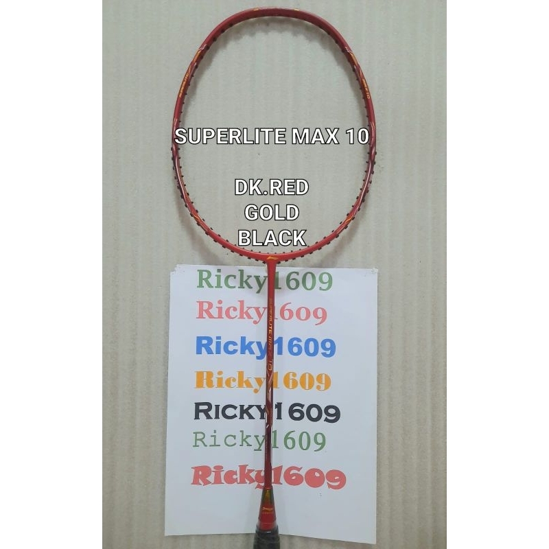 RAKET BADMINTON LINING G-FORCE SUPERLITE MAX 10 (80 gram 30 Lbs) ORIGINAL  LI-NING MADE IN CHINA