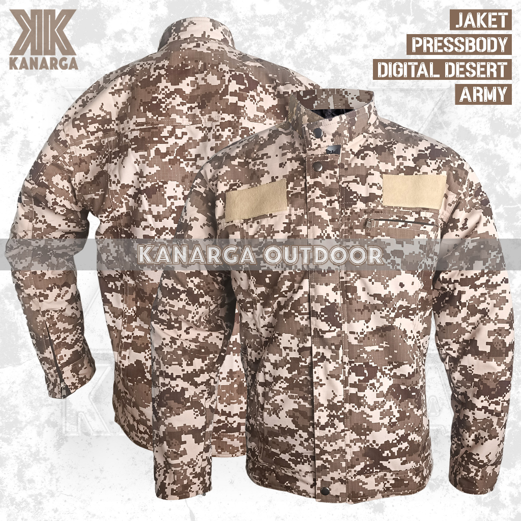 Jual Jaket Army Loreng US Woodland Pressbody Bahan Ripstop Premium ...