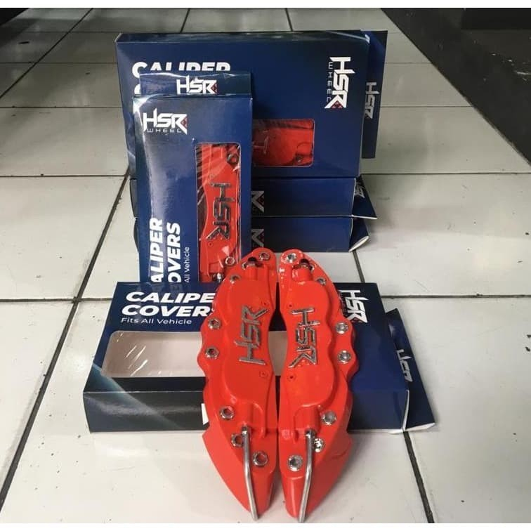 Jual Cover HSR Disc Brembo Biru Untuk Cakram Rem Variasi Velg Mobil ...