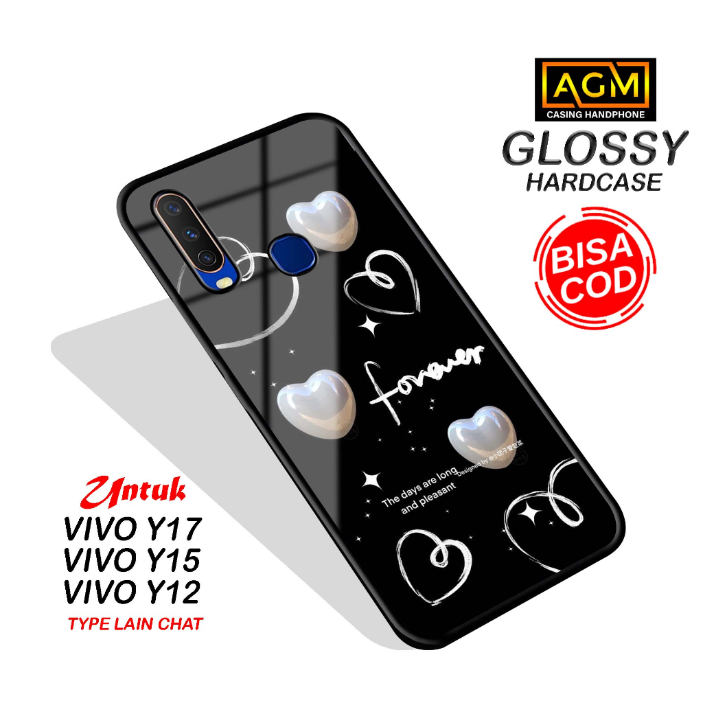 Jual Case Vivo Y Y Y Motif Aestetic Casing Hardcase Glossy D