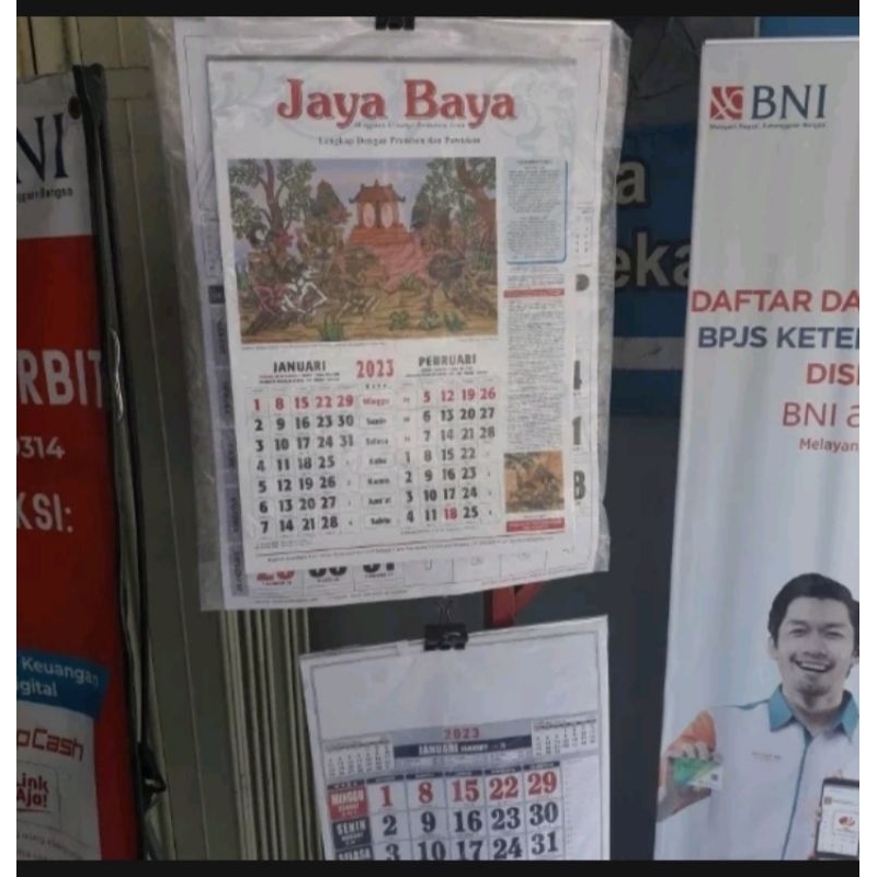 Jual Kalender Jaya Baya Tahun 2023 Shopee Indonesia 9920