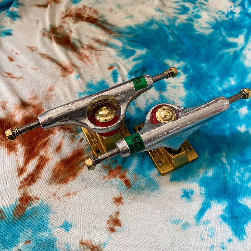 Jual TRUCK SKATEBOARD / BIG TRUCK INVERTED KINGPIN / SILVER GOLD