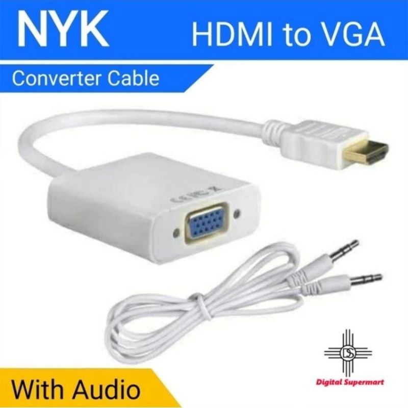 Jual Conventer HDMI TO VGA NYK, Netline, Bafo | Shopee Indonesia