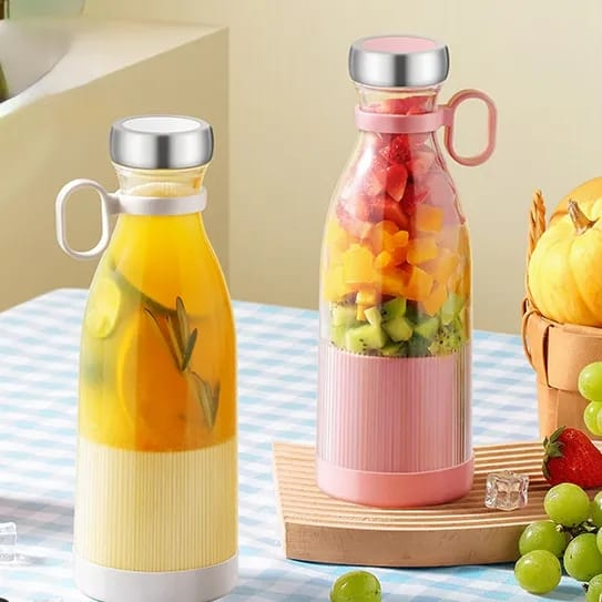 Jual Juice Mini Botol Portable Blender USB Electric Rechargeable juicer ...