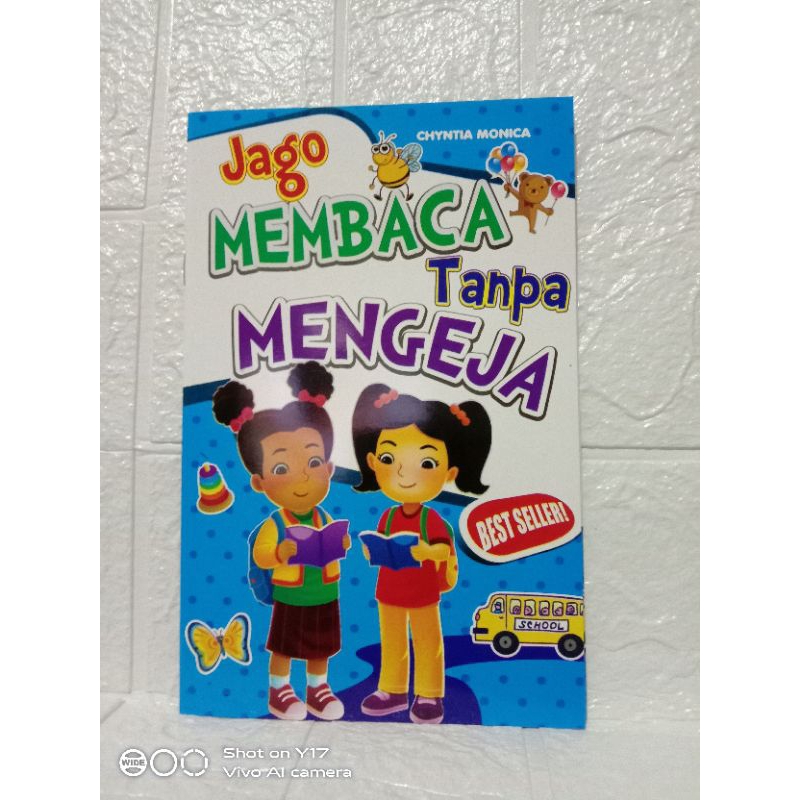 Jual Buku Jago Membaca Tanpa Mengeja Full Color Untuk PAUD / TK ...