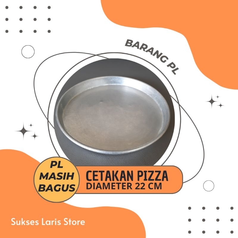 Jual Loyang Cetakan Pizza Diameter 20 Cm 22 Cm Barang Pl Kondisi