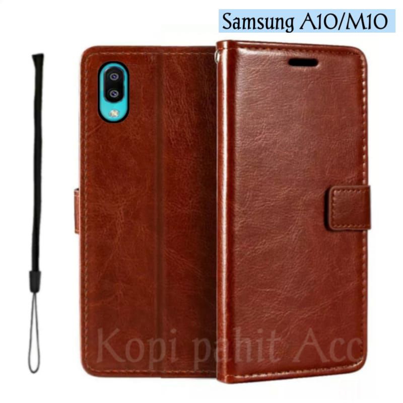 Leather Case Flip Cover For Samsung Galaxy A10 Samsung Galaxy A10