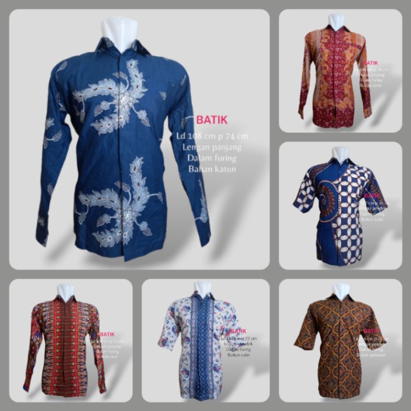 Jual BATIK PRIA | Shopee Indonesia