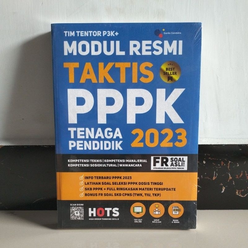 Jual Buku Modul Resmi Taktis PPPK Tenaga Pendidik 2023 | Shopee Indonesia