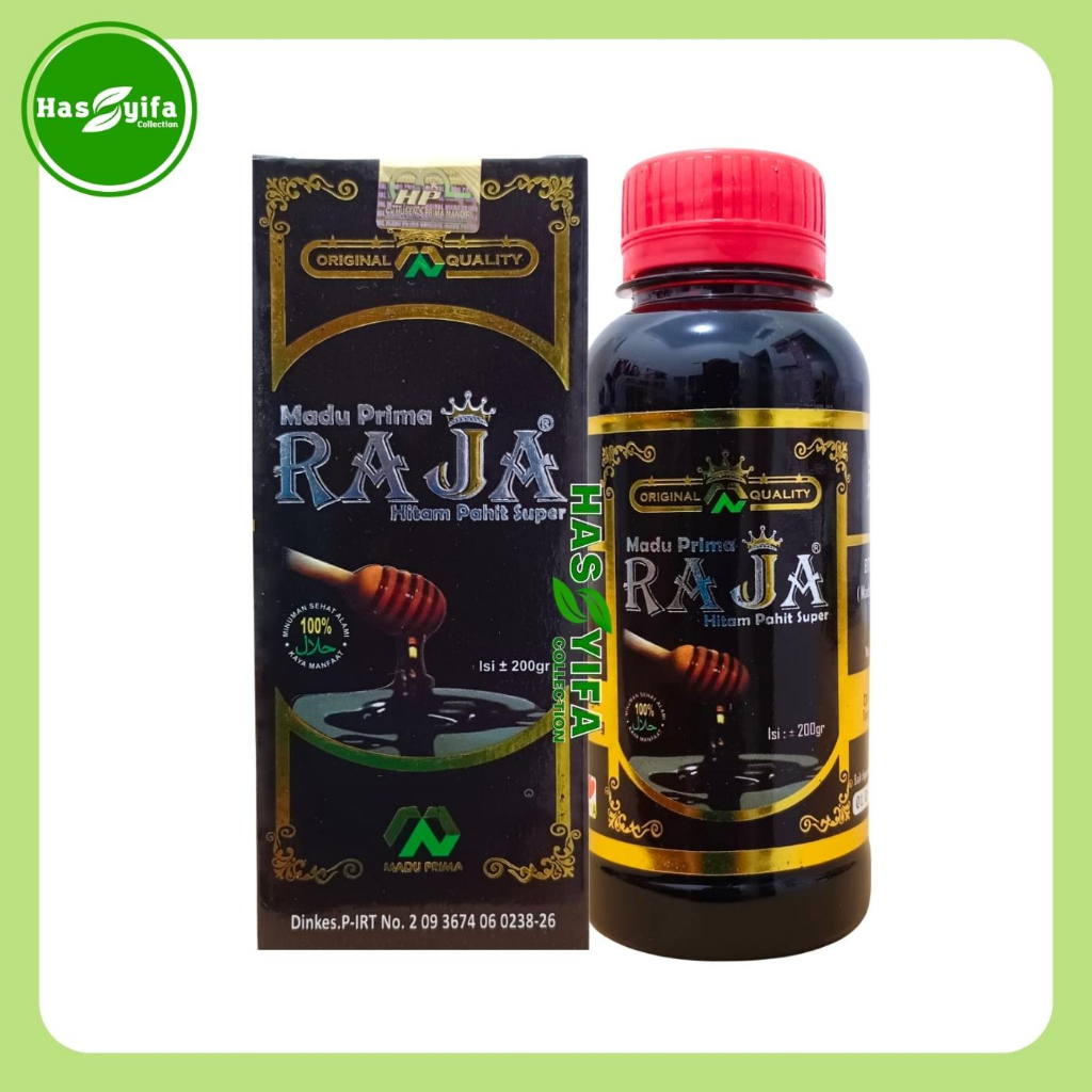 Jual Madu Prima Raja Hitam Pahit Super 200gram Shopee Indonesia 1588