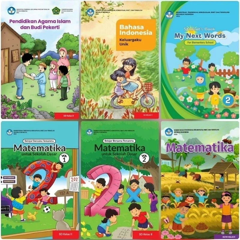 Jual TERBARU,BUKU KURMER SD/MI KELAS 2/BUKU KURIKULUM MERDEKA KELAS 2 ...