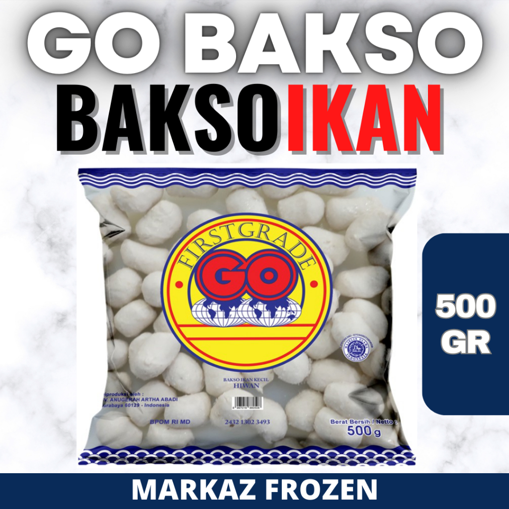 Jual Go Bakso Ikan Besar 500gr Shopee Indonesia