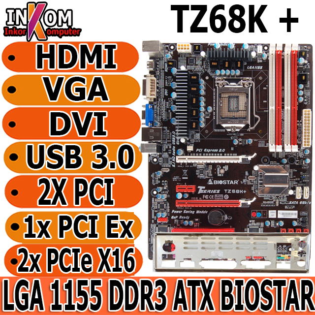 Jual Motherboard Mainboard Mobo Z68 ATX LGA 1155 DDR3 Shopee Indonesia