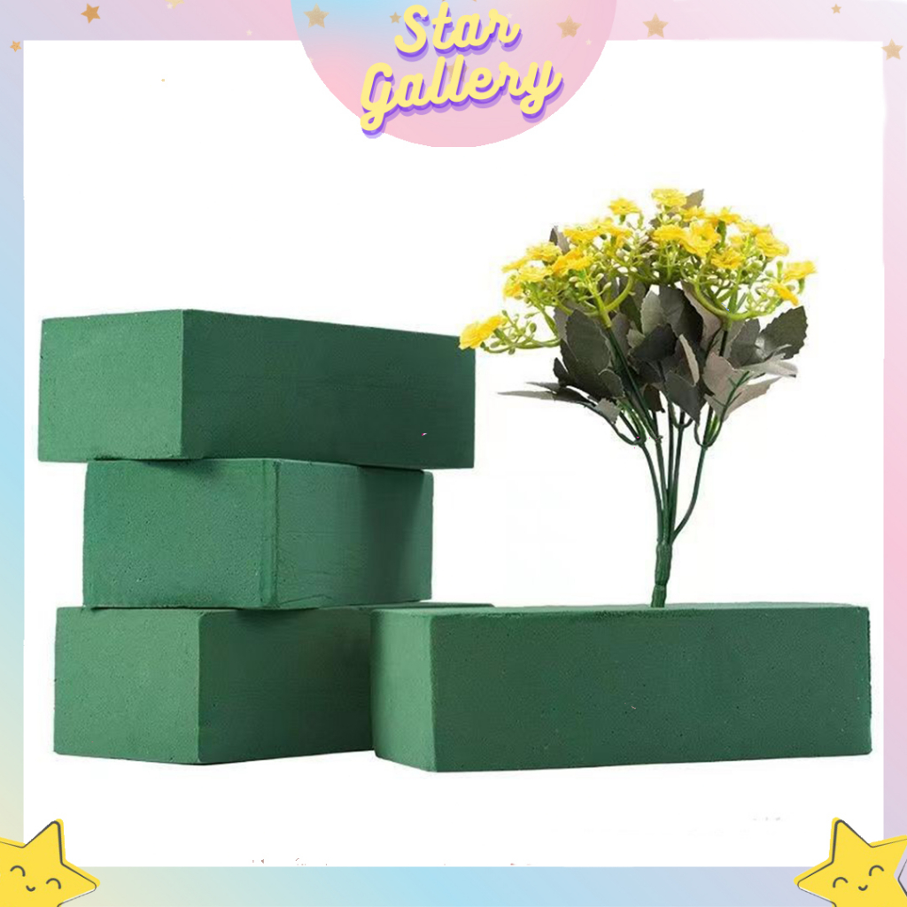 Jual Busa Kering Buket Floral Foam Busa Kering Gabus Bunga Dry Floral Foam Dekorasi Buket 