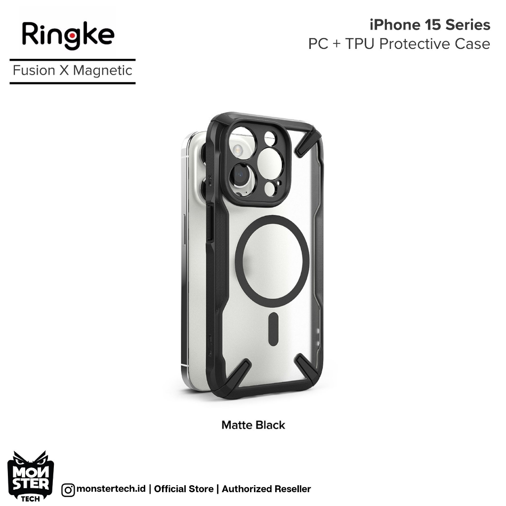 Jual Ringke Fusion X Magnetic Protection Case For Iphone 15 Pro Max 15