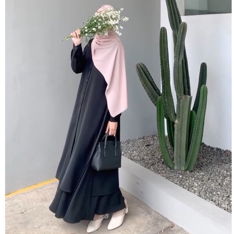 Jual Namera Setrok Tunik Syar'i wanita - Setelan One Set Rok Muslim ...