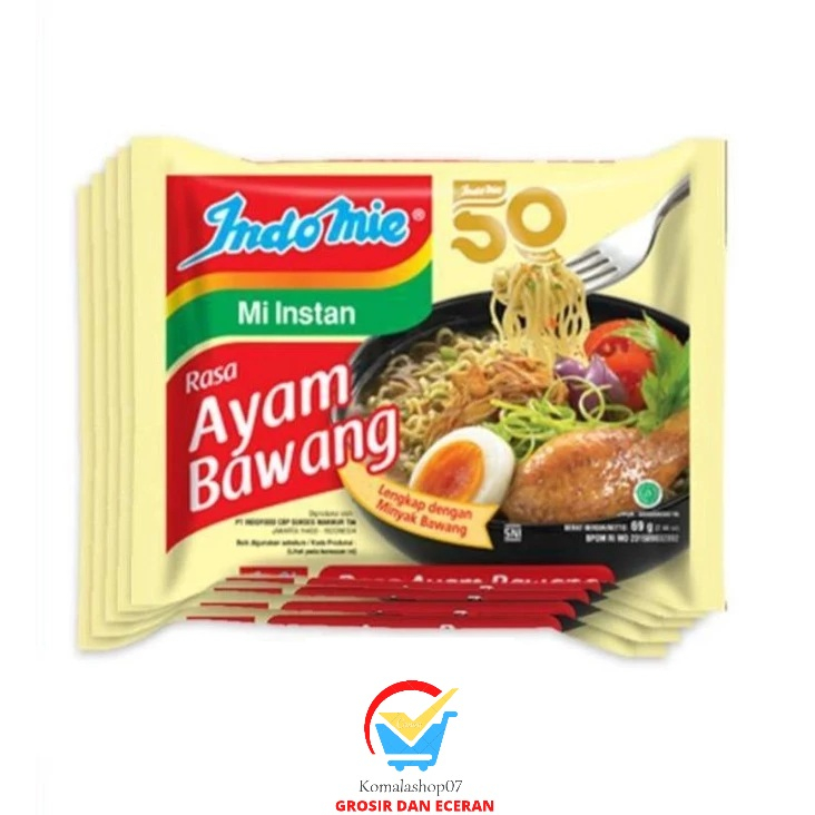 Jual Indomie Kuah Rasa Ayam Bawang Mie Instan 69g Shopee Indonesia