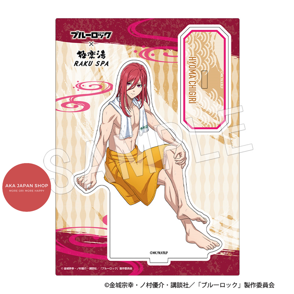 Jual Blue Lock Gokurakuyu Raku Spa Acrylic Stand Figure Ofuro Hyoma ...
